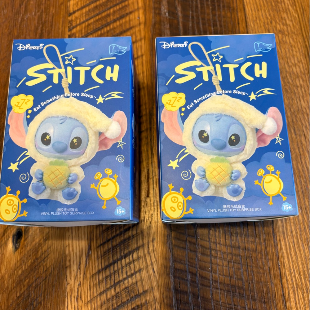 Disney Stitch Plush Toy with Blue and Yellow Accents 1 AVAILABLE